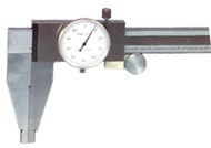 0 - 18'' Measuring Range (.001 Grad.) - Dial Caliper - Apex Tool & Supply