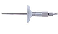0 - 4'' Measuring Range - Ratchet Thimble - Depth Micrometer - Apex Tool & Supply