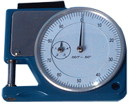 #DTG2 - 0 - .500'' Range - .001" Graduation - 1/2'' Throat Depth - Dial Thickness Gage - Apex Tool & Supply