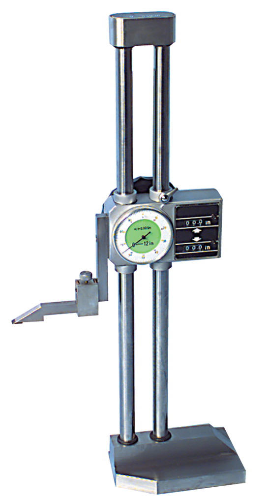 #TC24HG - 24" - .001" Graduation - Twin Beam Digital Count Dial Height Gage - Apex Tool & Supply