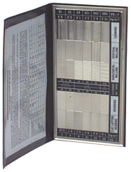 #16008 - 30 Specimans for Checking Varied Roughness Results - Microfinish Surface Comparator - Apex Tool & Supply