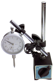 Kit Contains: 1" Procheck Indicator; Economy Mag Base; And 22 Piece Contact Point Kit - Economy Indicator/Magnetic Base Set - Apex Tool & Supply