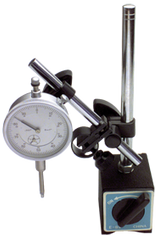 Kit Contains: 1" Procheck Indicator; Economy Mag Base; And 22 Piece Contact Point Kit - Economy Indicator/Magnetic Base Set - Apex Tool & Supply