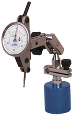 Kit Contains: .060" Range X-Test Indicator; 2 Dovetail Stems; Dovetail Holder; Magnet Base In Case - X-Test Horizontal Test Indicator & Magnetic Base - Apex Tool & Supply