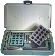 #52-439-032 - 23-Hole - 1 x 2 x 3'' - Tri Block - Apex Tool & Supply