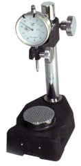Kit Contains:  Steel Check Stand Indicator Holder with Serrated Anvil & 1" Travel Indicator; .001" Graduation; 0-100 Reading - Steel Check Stand Indicator Holder with Indicator - Apex Tool & Supply