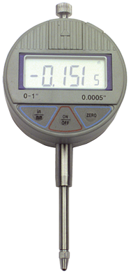 0 - 1 / 0 - 25mm Range - .0005/.01mm Resolution - Electronic Indicator - Apex Tool & Supply