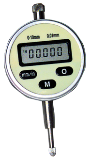 0 - 4 / 0 - 100mm Range - .0005/.01mm Resolution - Electronic Indicator - Apex Tool & Supply