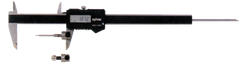 2" Overall Length - .062 Shaft Diameter - Jaw Clamp-On Attachment for Calipers - Apex Tool & Supply