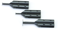 Set of 3 Pairs-Min Depth .400; .625; & 1 - Groove Measurement Caliper Jaw Set - Apex Tool & Supply