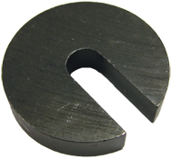 1-1/4 Bolt Size - Black Oxide Carbon Steel - C Washer - Apex Tool & Supply