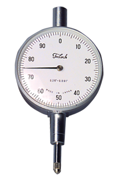 1 Total Range - White Face - AGD 2 Dial Indicator - Apex Tool & Supply