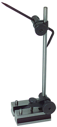 12 & 18" Spindle Length - Hardened Steel Base - Surface Gage - Apex Tool & Supply