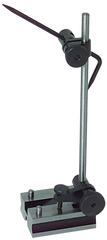 9 & 12" Spindle Length - Hardened Steel Base - Surface Gage - Apex Tool & Supply