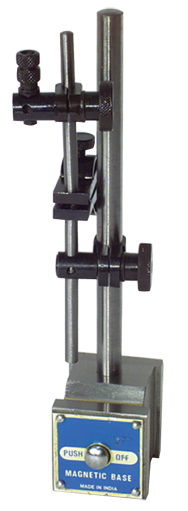2 x 1-3/4" Base Size Power On/Off with Fine Adjustment - Magnetic Base Indicator Holder - Apex Tool & Supply