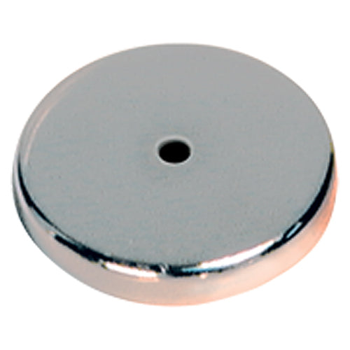 Low Profile Cup Magnet - 2 7/8″ Diameter Round; 42.5 lbs Holding Capacity - Apex Tool & Supply