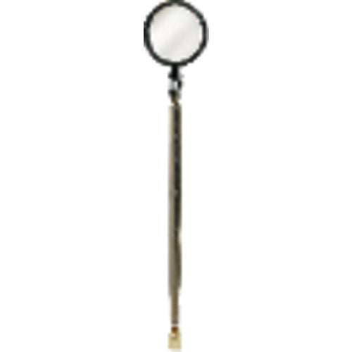 1 1/2″ Oval - Glass-23 1/2″ Extended Length - Telescoping Pocket Mirror/Magnet - Apex Tool & Supply