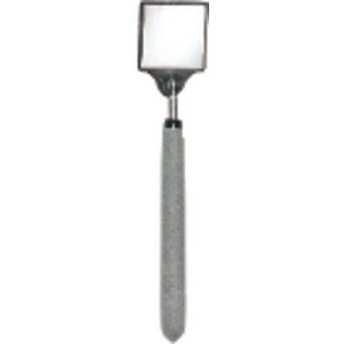 2″ × 2″ Size - Square-29″ Extended Length - Telescoping Pocket Mirror - Apex Tool & Supply