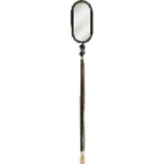 2″ × 1 1/4″ Rectangular - Glass-24 1/4″ Extended Length - Telescoping Pocket Mirror/Magnet - Apex Tool & Supply