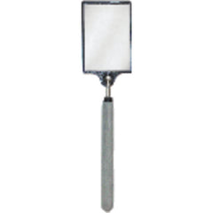 3 1/2″ × 2 1/2″ Size - Rectangular-32 3/4″ Extended Length - Telescoping Pocket Mirror - Apex Tool & Supply