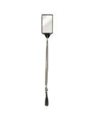 1-7/8 x 2-1/2" - Acrylic - 34-1/2'' Extended Length - Telescoping Pocket Mirror/Magnet - Apex Tool & Supply