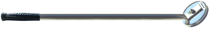 Long Reach Magnetic Retriever - Round - 38'' Length; 3-1/4" Magnet Size; 47.5 lbs Holding Capacity - Apex Tool & Supply