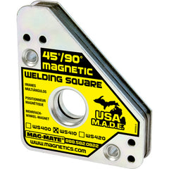 Magnetic Welding Square - Adjustable - 6 1/8″ × 5/8″ × 3 3/8″-110 lbs Holding Capacity - Apex Tool & Supply