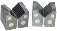 Magnetic Chuck V-Blocks (Set of 2) - Apex Tool & Supply