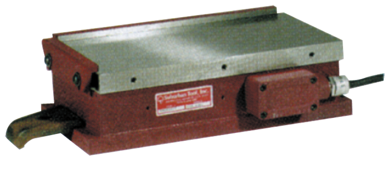 Electromagnetic Chuck with Longitudinal Poles - #EMCB612L; 6'' x 12'' - Apex Tool & Supply