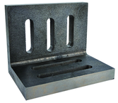 4-1/2 x 3-1/2 x 3" - Machined Open End Slotted Angle Plate - Apex Tool & Supply