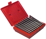 #TPS11 - 10 Piece Set - 1/8'' Thickness - 1/8'' Increments - 1/2 to 1-5/8'' - Parallel Set - Apex Tool & Supply