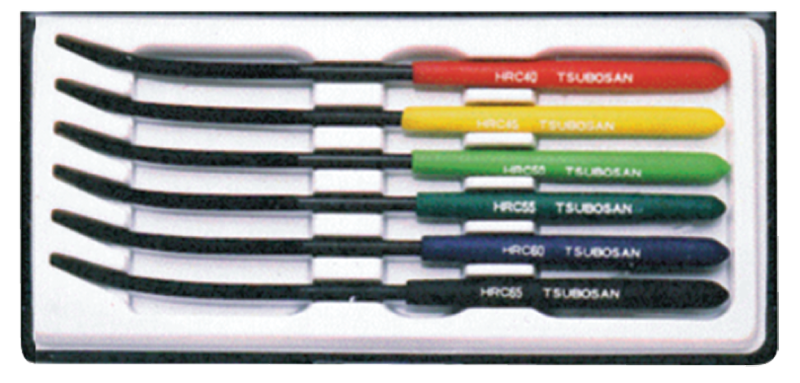 #FHC6 Hardness Testing Files-6 Piece Set - Hardness Tester Accessory - Apex Tool & Supply