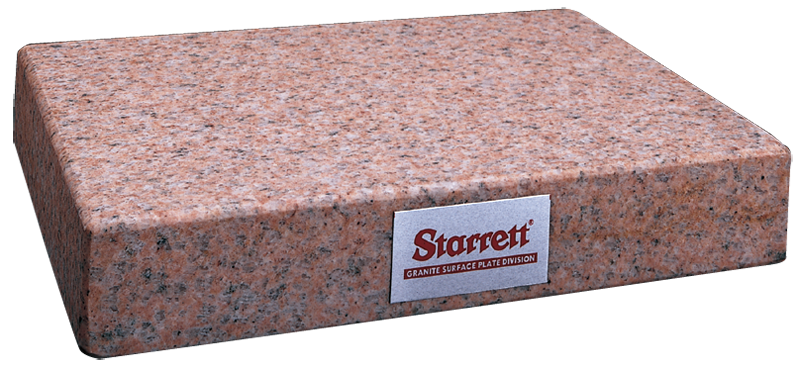 24 x 36" - Grade A 2-Ledge 6'' Thick - Granite Surface Plate - Apex Tool & Supply