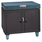 24 x 36" - Surface Plate Stand - Cabinet Type with Casters - Apex Tool & Supply