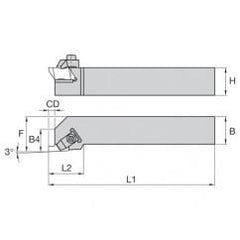 NSR164C W TOOLHOLDER - Apex Tool & Supply
