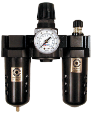 #27FRL6-G - 3/4 NPT - Modular Series Standard Filter-Regulator-Lubricator - Apex Tool & Supply