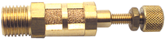 #MF104S - 1/2 MPT - Brass Muffler-Speed Control - Apex Tool & Supply
