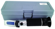 Refractometer with carring case 0-32 Brix Scale; includes case & sampler - Apex Tool & Supply