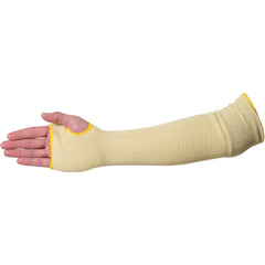Arm Protection - Kevlar 18″ Standard Weight 2-Ply Knit Sleeve Kevlar Outer/Cotton Inner w/Thumb Hole - Apex Tool & Supply