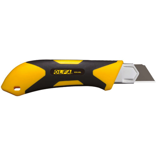 25 mm Rubber Grip Auto-Lock Knife - Apex Tool & Supply