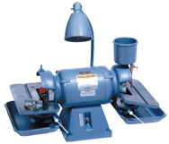6 x 1 x 1-1/4'' - 1/16'' Abrasive Depth - 120 Grit - 3/4 Rim Type 6A2C Diamond Face Wheel - Apex Tool & Supply