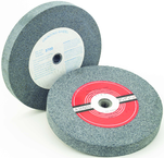 10" - 120 Grit - Aluminum Oxide - Grinding Wheel - 1" Face - 1" Arbor - Apex Tool & Supply