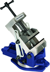 Industrial Angle Vise with Swivel Base - #AVS40 - 4" - Apex Tool & Supply