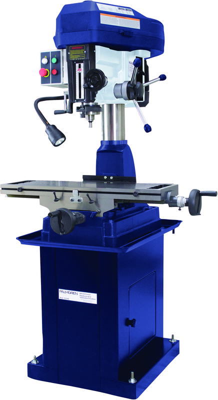 Mill/Drill Machine, 2HP, 230V, 1PH - Apex Tool & Supply