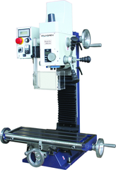 14" Gear Head Milling Machine, Variable Speed, 1.25HP, 120V, 1PH - Apex Tool & Supply