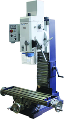 20" Gear Head Milling Machine, Variable Speed, 3HP, 240V, 1PH - Apex Tool & Supply