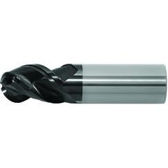 3/8 x 3/8 x 1 x 2-1/2 3 Flute Carbide End Mill-DLC - Apex Tool & Supply