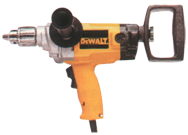 #DW130V - 9.0 No Load Amps - 0 - 550 RPM - 1/2'' Keyed Chuck - D-Handle Reversing Drill - Apex Tool & Supply