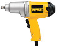 #DW293 - 1/2'' Drive - 2;700 Impacts per Minute - Corded Impact Wrench - Apex Tool & Supply