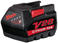 #48-11-2830 - 28V - Fits: Milwaukee 072424 - Battery Pack - Apex Tool & Supply